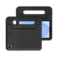 IMoshion Schutzhülle mit Handgriff kindersicher für das Samsung Galaxy Tab A11 / A9 8.7 Zoll - Schwarz
