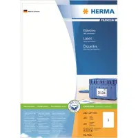 Herma Premium-Etiketten auf DIN A4-Blättern, 200 Etiketten, 200 Bogen