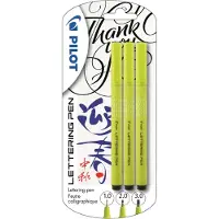 Pilot Pen Marker for calligraphy Lettering pen BLX3 3 pcs