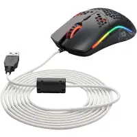 Glorious G-ASC-WHITE, Weiß, 2 m, Glorious PC Gaming Race, 1 Stück(e), Geflochten, USB Typ-A