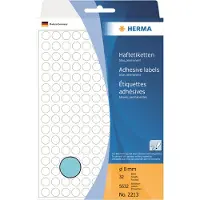 Herma Haftetiketten permanent