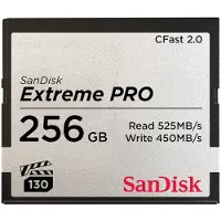 SanDisk Extreme PRO CFast 2.0 Speicherkarte – 256 GB