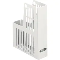 Esselte Magazine Holder, white, Weiß, A4, 250 g, 73 x 243 x 313 mm