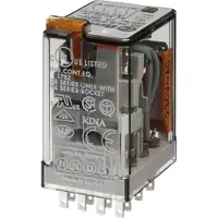 Finder 55.34.8.120.0050 Steckrelais 120 V/AC 7 A 4 Wechsler 1 St.