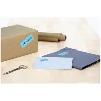Herma Farbige Etiketten A4 105x42.3 mm blau Papier matt 280 St., Blau, Selbstklebendes Druckeretikett, A4, Papier, Laser/Inkjet, Entfernbar