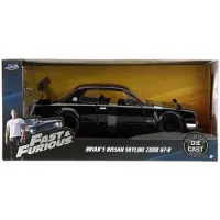Jada Fast & Furious 1971 Nissan Skyline 1:24 253203004 Auto Silber Kinder Silber One Size