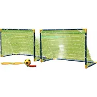 Master Set Mit 2 Tore 85X60X42Cm + Ball + Pumpe