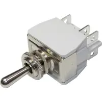 APEM 6-641H/2 Kippschalter 250 V/AC 6 A 2 x Aus/Ein rastend 1 St.
