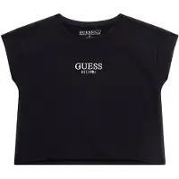GUESS T-Shirt J4BI34 J1314 Schwarz Boxy Fit 152