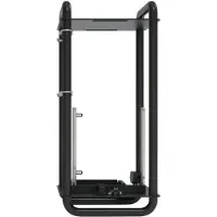 Streacom DA6 XL, offen, PC, Schwarz, ITX, Mini-ITX, Edelstahl, 10,5 cm