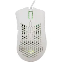 Baracuda Gaming Mouse CORAL, 6D, 12800 dpi, White (BGM-031)