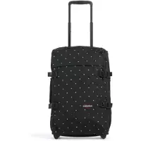 Eastpak Reisetasche Trolley Tranverz Dots Black Silver schwarz 50cm