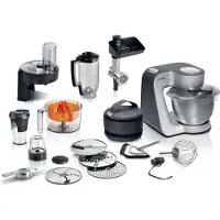 Bosch MUM59S81DE, 3,9 l, Schwarz, Edelstahl, 0,5 l, Mixen, Störung, Tätigkeit, 3 Disks