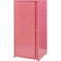 En.casa Metallschrank Burlöv Stahl Wassermelonenrot