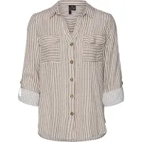 Vero Moda Hemdbluse "VMBUMPY L/S SHIRT NEW WVN GA NOOS" Viskose, regular fit