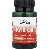 Swanson Health Krillöl 1000 mg 30 Weichkapseln