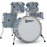 Premier Artist 5-teiliger 20"-Kesselsatz Steel Grey