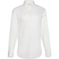 Calvin Klein Jeans Hemd Aop Logo Perfect LV044D167G Weiß Regular Fit