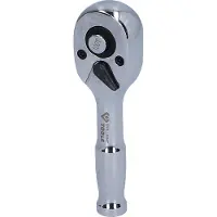 BRILLIANT TOOLS 1/4 Mini-Umschaltknarre mit Metallgriff, 100 Zahn