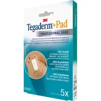 Solventum Germany GmbH Tegaderm 3M Plus Pad 5x7 cm Fertigverb.3 5 St