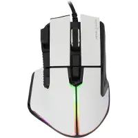 White Shark MARROK White, rechts, Optisch, USB Typ-A, 12000 DPI, Weiß