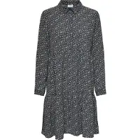 JDY Piper Aop Langärmliges Kurzes Kleid