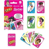 Mattel Games UNO Barbie, Kartenspiel, Abwurf, 7 Jahr(e)