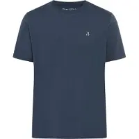 Marc O'Polo T-Shirt "T-Shirt Small-Logo 1er Pack", Herren, Gr. 3XL, blau (blaugrau), Obermaterial: 100% Baumwolle CO., Shirts T-Shirt