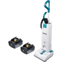 Makita DVC 560 G2 Akku Staubsauger 36 V ( 2x 18 V ) 5 l Brushless + 2x Akku 6,0 Ah - ohne Ladegerät
