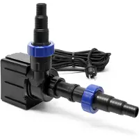 Helloshop26 Teichwasserpumpe Filterung Flussökologie Aquarium kleiner Teich eco 14000l/h