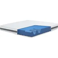 11.11 SRLS The White Stone Matratze 70x150 cm mit Antibakterieller Schaum | Höhe 20 cm | 3D Air Hypoallergener Bezug | Orthopädische 7‑Zonen Thermosensible Matratze