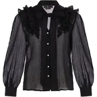 Faina Women Blouse in black | Gr.: XS