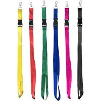 Softee Oflanyard 5.0 Multisport Zubehör aus Polyester, Blau, 10er-Pack, 525 x 25 cm