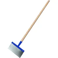 Ideal Idealspaten Stoßscharre 150 mm Federstahlblatt, Stiel 120 cm