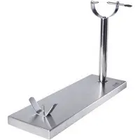 Tm Home HOCU103 Classic Style Schinkenhalter Edelstahl, leicht dereinigbar und mit Lugs de Silikon für gute Haftung