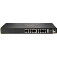 HP Aruba Networking CX 6200F 24G Class-4 PoE 4SFP 370W, Managed, L3, Gigabit Ethernet (10/100/1000), Power over Ethernet (PoE), Rack-Einbau, 1U