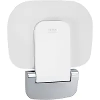 Vevor Klappbarer Duschsitz 35 x 33 cm Wandmontierte Duschbank 204kg