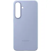 Samsung Galaxy S25 Plus Backcover aus Silikon Hellblau