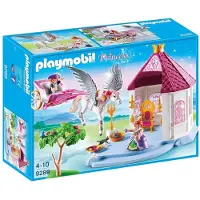 Playmobil 9289 Königspavillon mit Pegasus-Kutsche