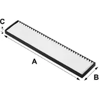 Valeo 698247 Innenraumfilter Pollenfilter für VW SHARAN (7M8, 7M9, 7M6)