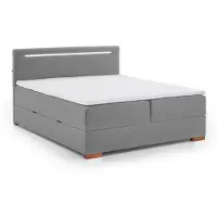 Meise Cooper I Boxspringbett Holzfuß/Stoff Faro
