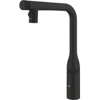 GROHE Spültischbatterie Essence SmartControl ausziehbare Dual Spülbrause phantom black