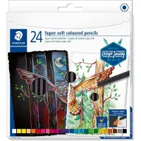 Staedtler 149C C24, Schwarz, Blau, Bordeaux, Braun, Cyan, Grün, Grau, Magenta, Orange, Pfirsich, Pink, Rot, Violett,..., 24 Stück(e)