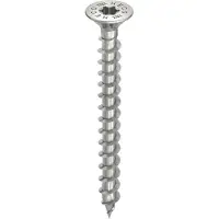Heco TOPIX-plus A2 4,5 x 40, Senkkopf mit Frästaschen, -Drive, Variables Vollgewinde, blank, gle