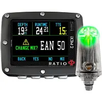 Ratio Ix3m2 Pro + Transmitter + Shell Box Tauchcomputer