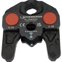 Rothenberger PRESSBACKE ROMAX NANO iJAW, U, 20mm