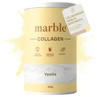 Marble Collagen – Vanilla | Kollagenpeptide mit natürlichem Aroma 450 g Pulver