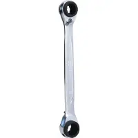Ks Tools 4 in 1 GEARplus umschaltbar Doppel-Ratschenringschlüssel, 16x17x18x19mm