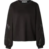 Vila Sweatshirt "VISANDY L/S DETAIL SWEAT TOP - NOOS", Viskosemischung, regular fit