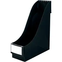 Leitz Stehsammler, DIN A4, Polysterol, 2 Stück, schwarz